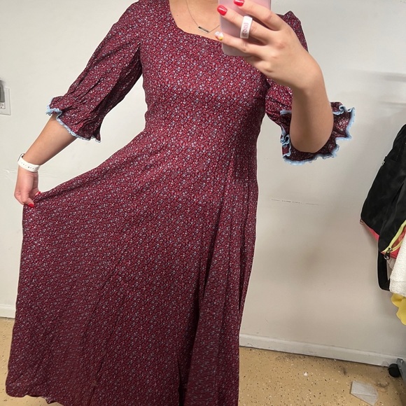 Vintage Dresses & Skirts - Vintage Long Floral Dress